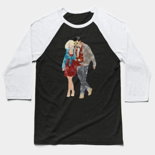 True Romance watercolour Baseball T-Shirt